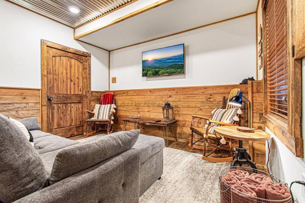 Cherry Log Summit Cabin By Bk Stays - Family Friendly - Playground - Game Room - Jacuzzi - Amazing Mountain Views Exterior foto