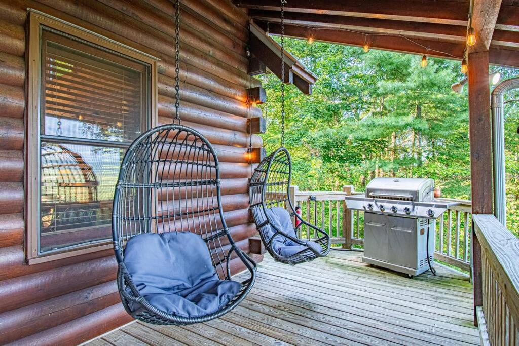 Cherry Log Summit Cabin By Bk Stays - Family Friendly - Playground - Game Room - Jacuzzi - Amazing Mountain Views Exterior foto