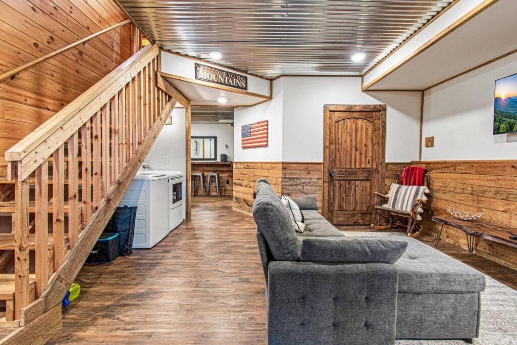 Cherry Log Summit Cabin By Bk Stays - Family Friendly - Playground - Game Room - Jacuzzi - Amazing Mountain Views Exterior foto